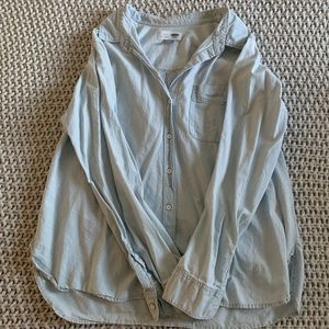 Old Navy Large Jean Shirt